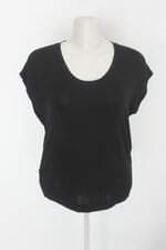 Blusa mng feminina preta