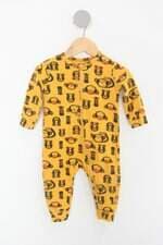 Macacão Infantil amarelo estampado