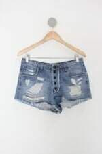 Shorts feminino azul