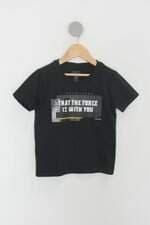 Blusa Infantil paco preta com Silk 