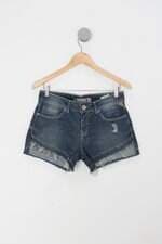 Shorts khelf denim for fun feminino azul