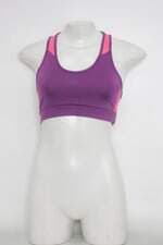 Top Esportivo feminino bicolor com Viés