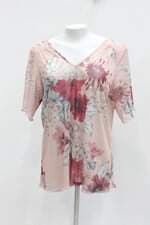 Blusa renner feminina estampada com Transparência