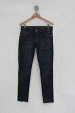 Calça Jeans m.officer feminina azul com Spikes