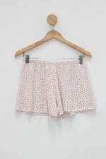 Short doll feminino  estampado com Cós com elástico