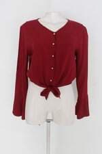 Blusa feminina vinho 