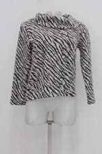 Blusa miroa feminina branca e preta 