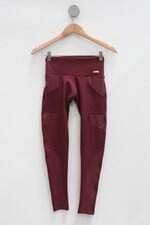Calça Legging mozimento feminina vermelha