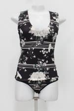 Body my favorite thing feminino estampado com Recortes