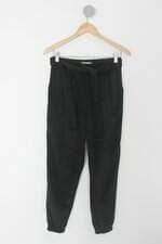 Calça de tecido riachuelo feminina preta com Laço