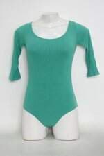 Body feminino verde