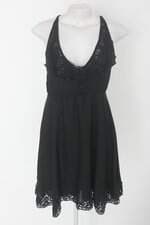 Vestido by + rimix feminino preto com Renda