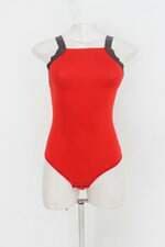Body feminina vermelha