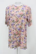 Blusa feminina floral 