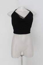 Blusa Frente Única feminina preta