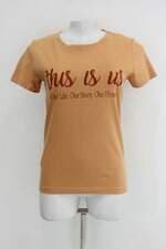 Blusa hering feminina marrom com Silk