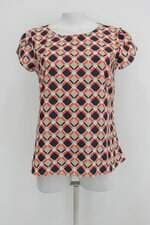 Blusa chifon feminina estampada