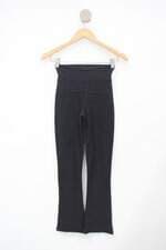 Calça de tecido feminina preta