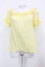 Blusa feminina amarela com Bordado