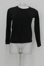 Blusa básica feminina preto