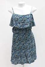 Vestido feminino estampado com Forro 