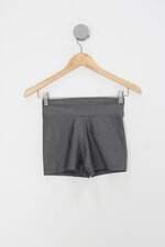 Shorts de academia feminino cinza