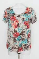 Blusa simulassao feminina colorida
