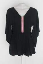 Macaquinho feminino preto