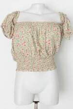 Blusa Ciganinha melonica feminina estampada