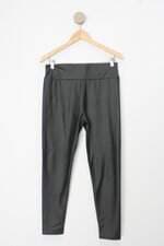 Calça de tecido feminina preta