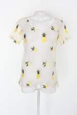 Blusa chocoleite feminina bege com Bordado
