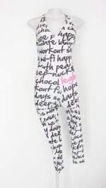 Macacão feminino estampado