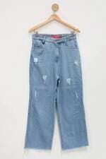 Calça Jeans sensura feminina azul
