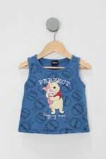 Regata Infantil disney azul estampada