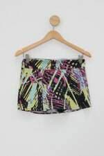 Shorts Saia domyos feminino estampado com Cós com elástico