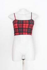 Cropped feminino estampado