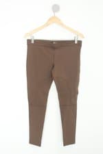 Calça de tecido bf feminina marrom