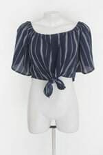 Blusa love tress feminina estampada com Laço