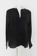 Blusa le lis balnc feminina preto com Transparência