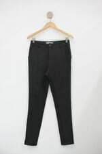 Calça de tecido feminina preta