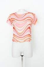 Blusa c&a feminina estampada com Transparência