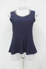 Blusa doce vida feminino azul com Aplique