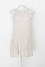 Vestido feminino bege