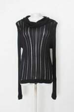 Blusa amaro feminina preta com Transparência