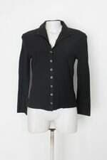 Camisa manga longa feminina preta 