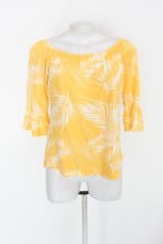 Blusa pernanbucanas feminina amarela