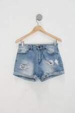 Shorts jeans forever 21 feminino azul