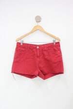 Shorts c&a feminino vermelho