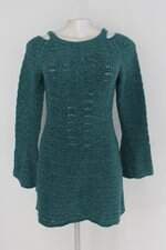 Vestido tricot havena feminino azul