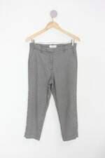 Calça de tecido mng feminina estampada